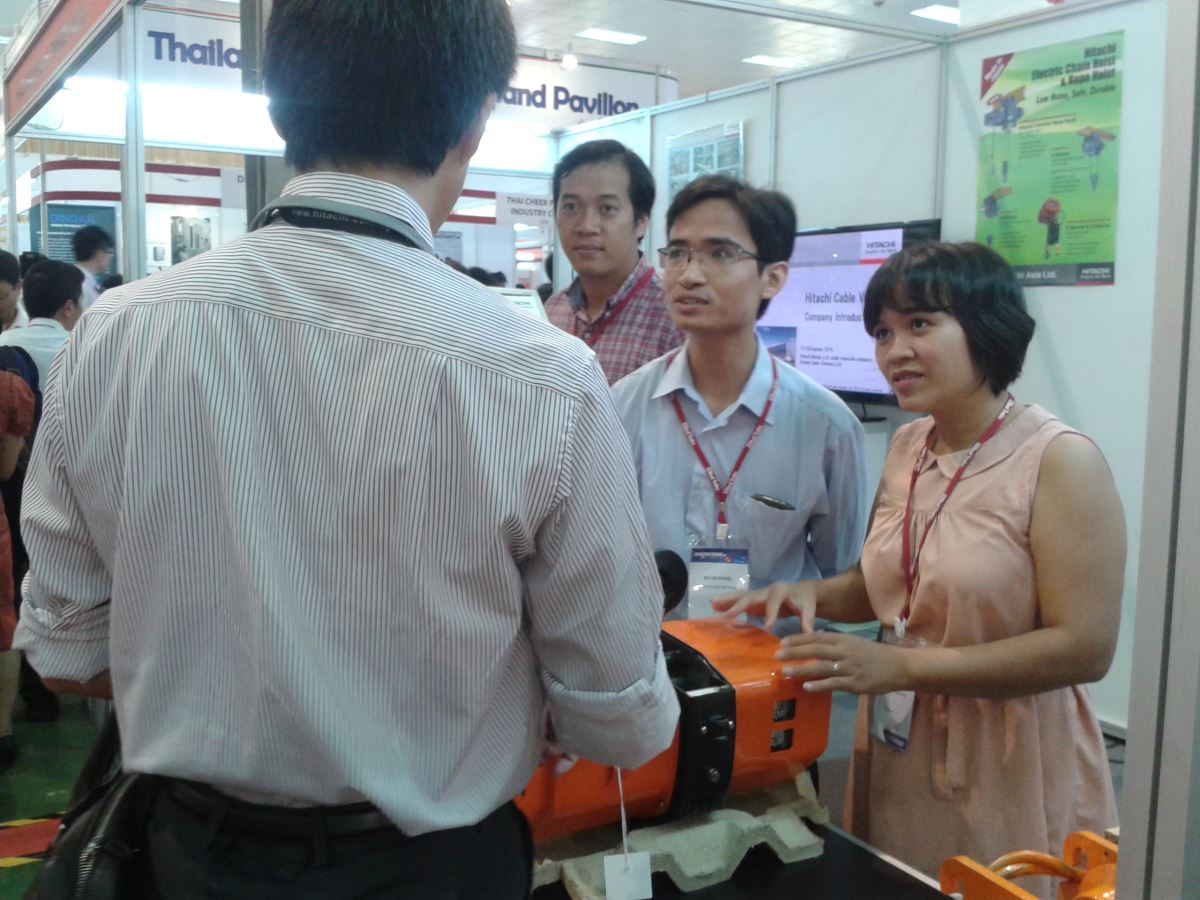 ETD kết hợp với Hitachi mở gian hàng giới thiệu sản phẩm tại Triển lãm  Manuafacturing Expo - từ ngày 27-29/8/2014